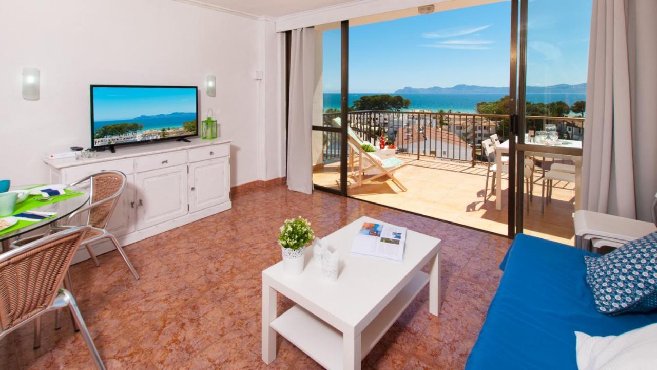 Apartment The Shell Ii, Beach Views And Pool Alcúdia Eksteriør bilde