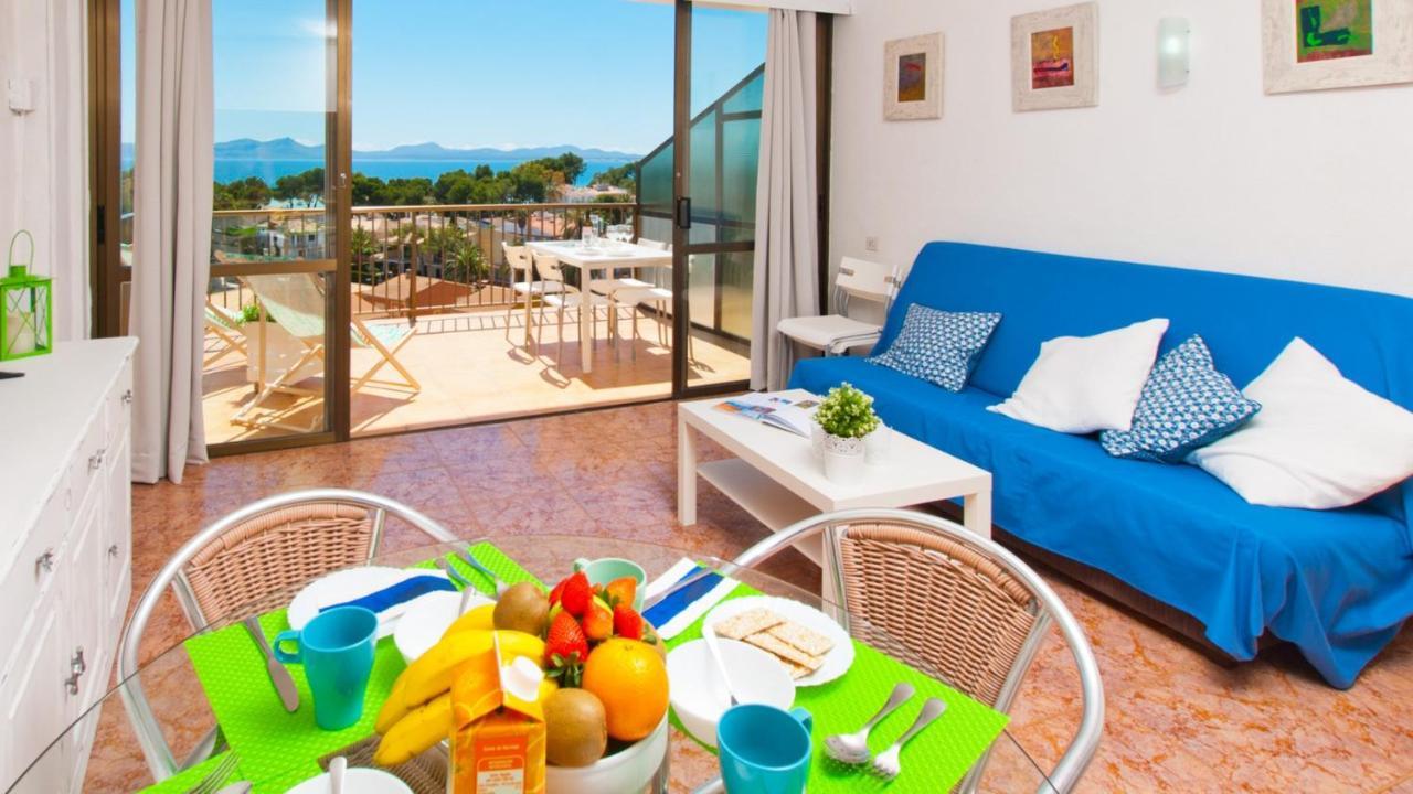 Apartment The Shell Ii, Beach Views And Pool Alcúdia Eksteriør bilde