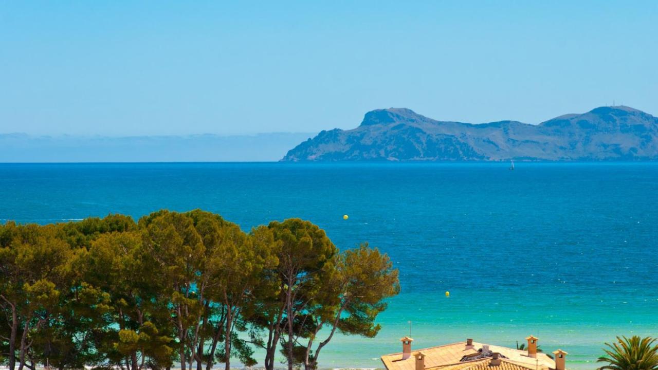 Apartment The Shell Ii, Beach Views And Pool Alcúdia Eksteriør bilde