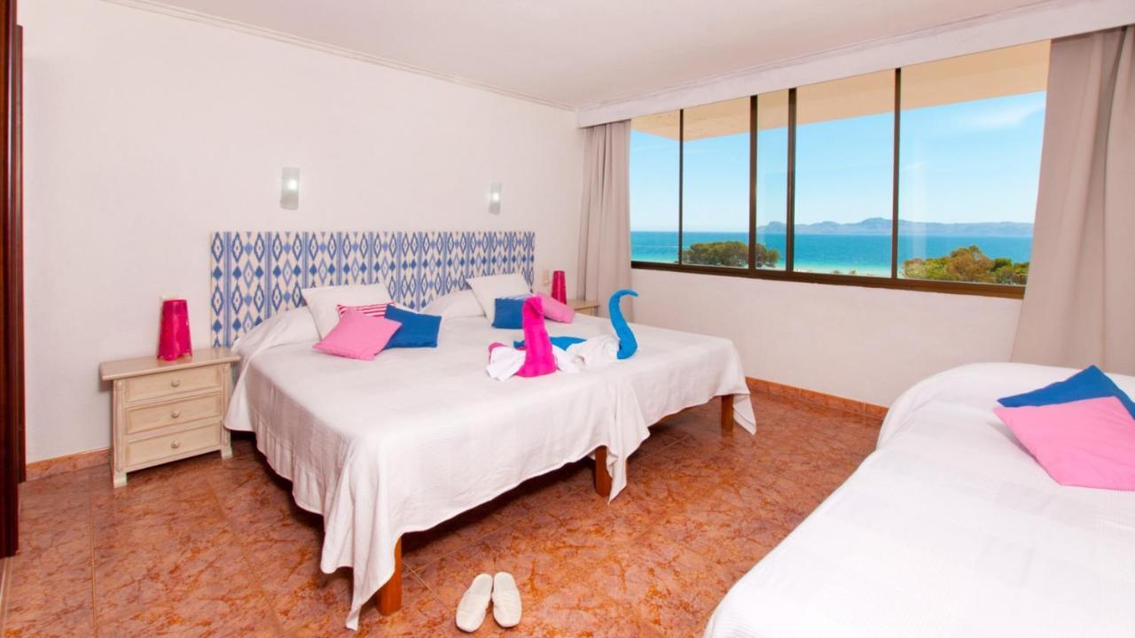 Apartment The Shell Ii, Beach Views And Pool Alcúdia Eksteriør bilde