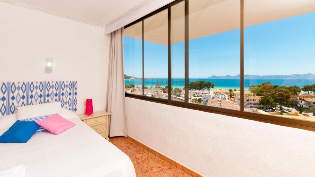 Apartment The Shell Ii, Beach Views And Pool Alcúdia Eksteriør bilde