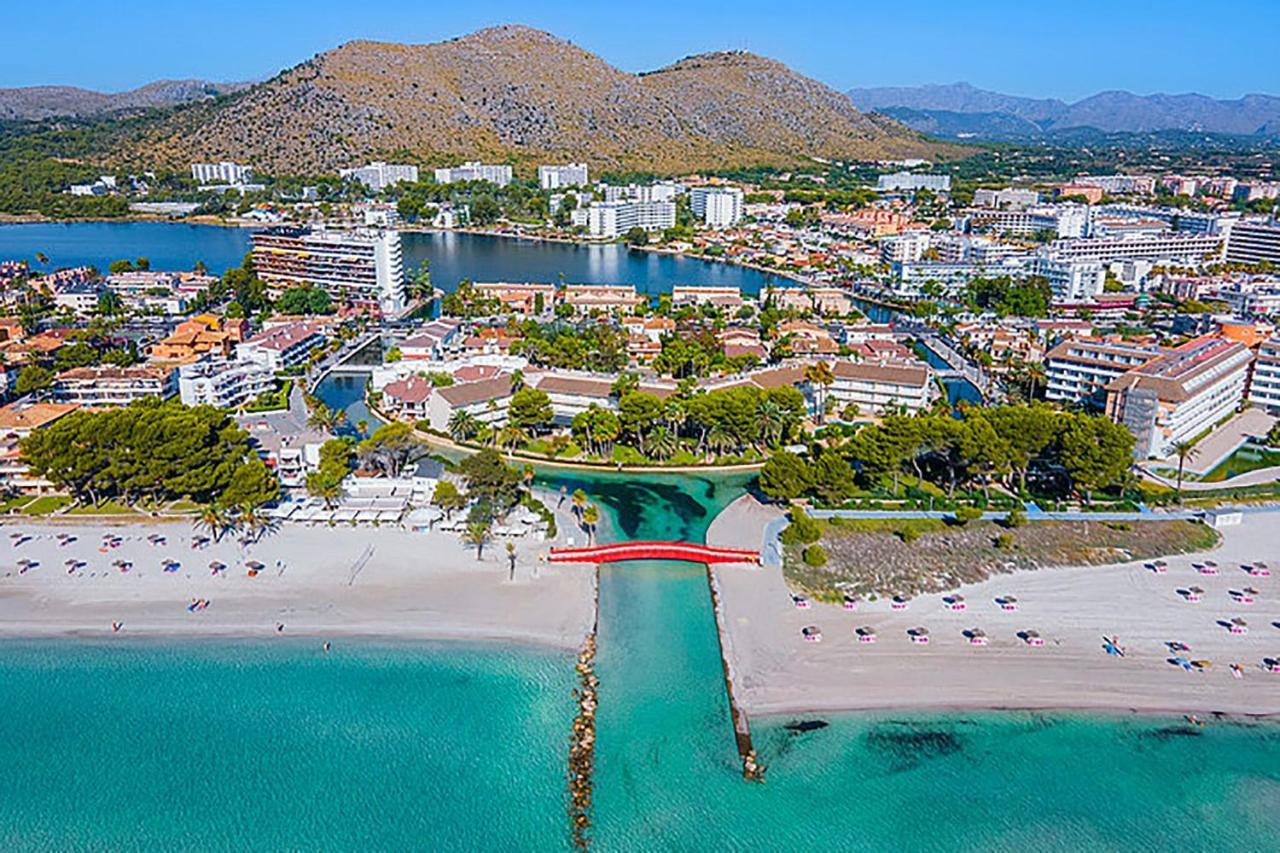 Apartment The Shell Ii, Beach Views And Pool Alcúdia Eksteriør bilde